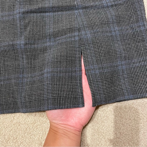 Aritzia Sunday Best Gingham Plaid Mini Skirt Size 2 - Picture 3 of 5